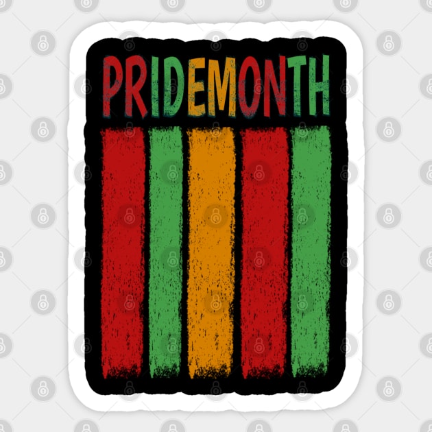 Pridemonth Flag Sticker by MonsterButterfly